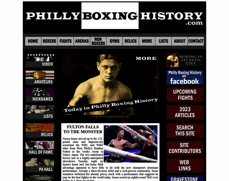 Phillyboxinghistory.com thumbnail
