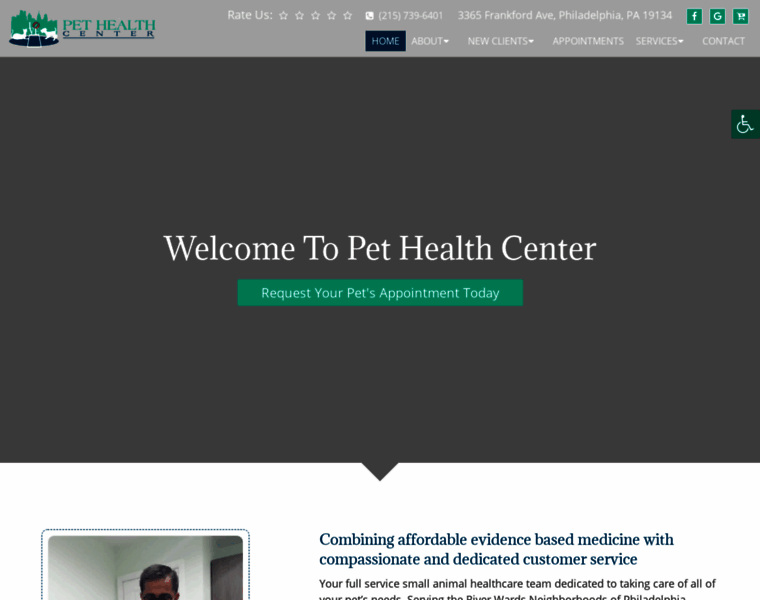 Phillypethealthcenter.com thumbnail