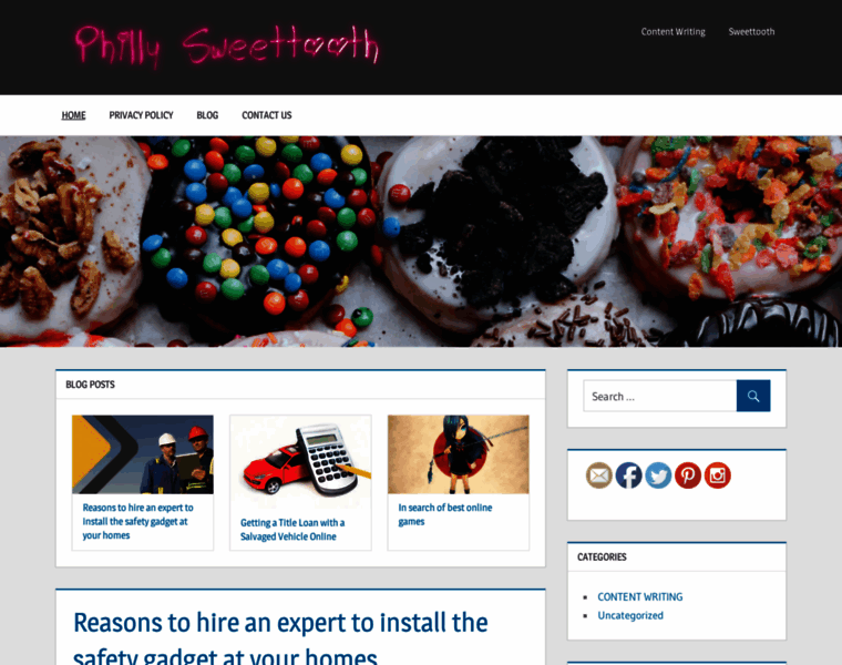 Phillysweettooth.com thumbnail