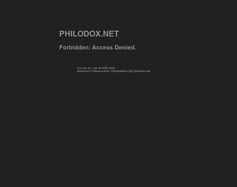 Philodox.net thumbnail