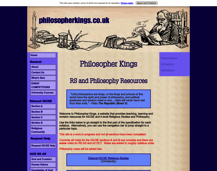 Philosopherkings.co.uk thumbnail