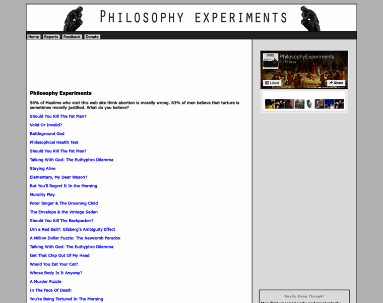Philosophyexperiments.com thumbnail