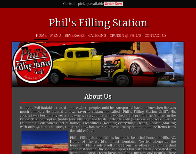 Philsfillingstationgrill.com thumbnail