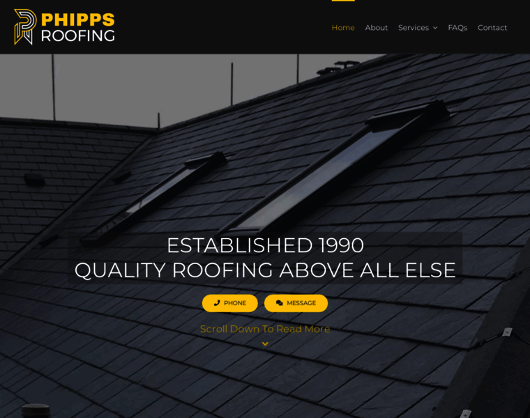 Phipps-roofing.co.uk thumbnail