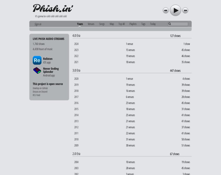Phish.in thumbnail