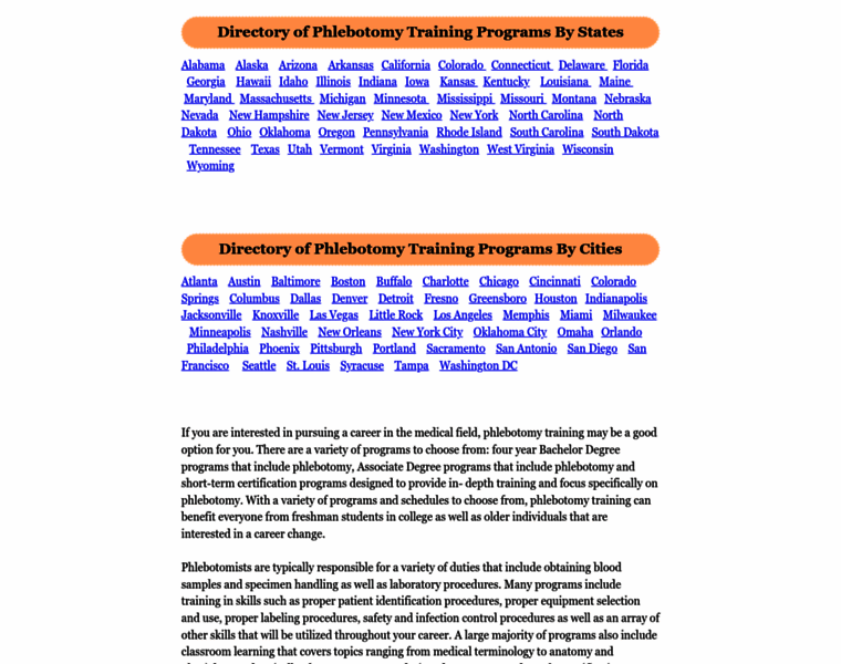 Phlebotomyland.com thumbnail Phlebotomyland.com thumbnail