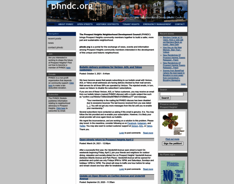 Phndc.org thumbnail