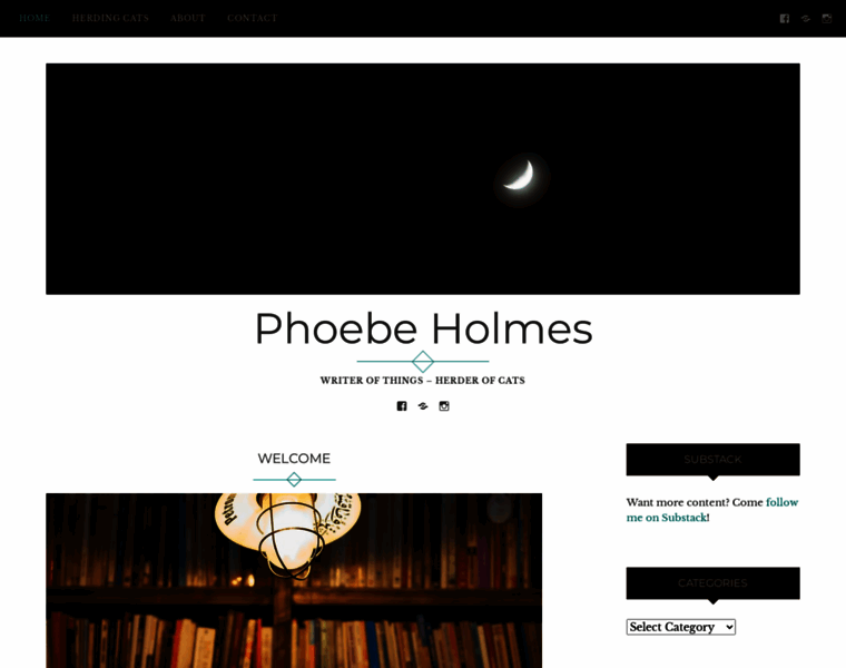 Phoebeholmes.com thumbnail