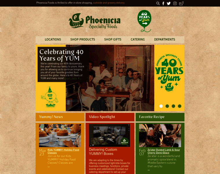 Phoeniciafoods.com thumbnail