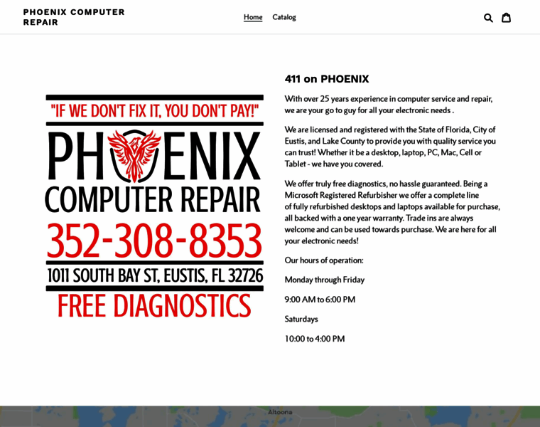 Phoenix-computers.net thumbnail