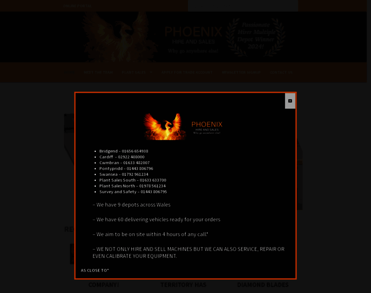 Phoenix-hire-sales.co.uk thumbnail