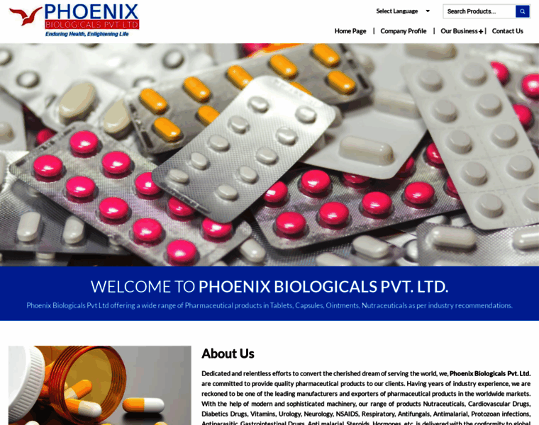 Phoenixbiologicals.net thumbnail