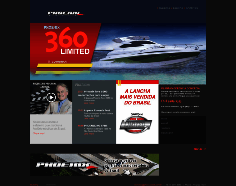 Phoenixboats.com.br thumbnail
