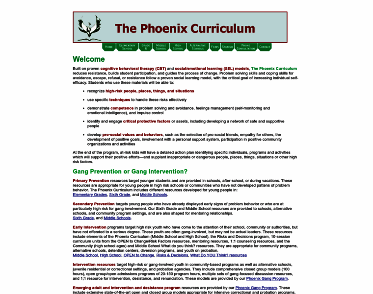 Phoenixcurriculum.com thumbnail