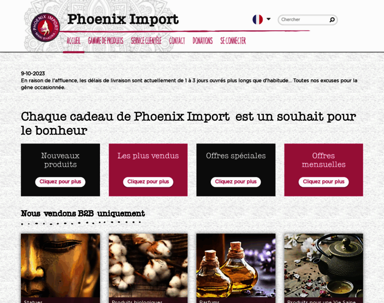 Phoeniximport.fr thumbnail