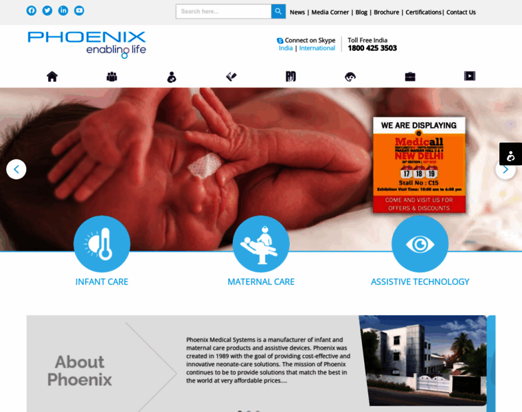 Phoenixmedicalsystems.com thumbnail