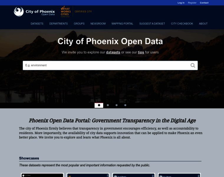 Phoenixopendata.com thumbnail