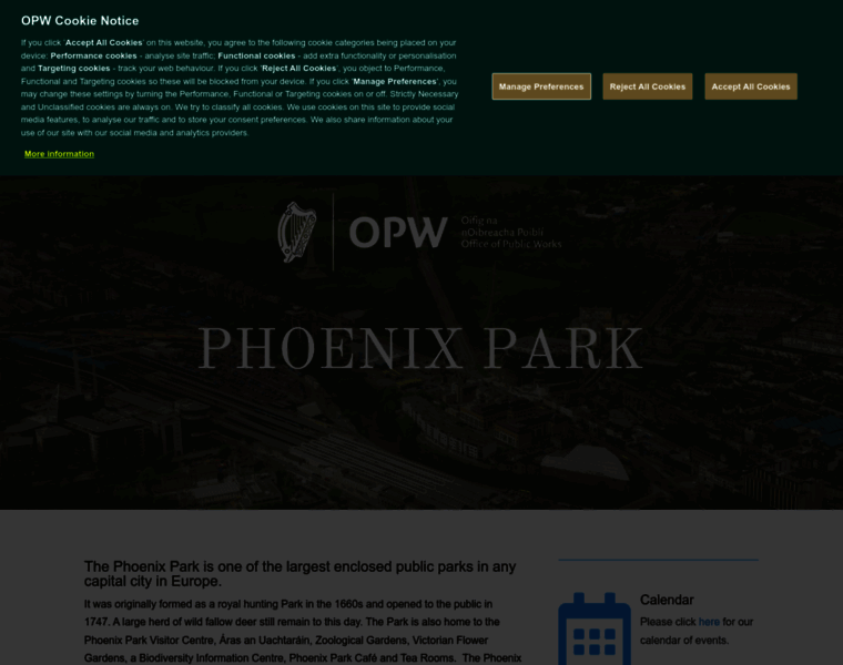 Phoenixpark.ie thumbnail