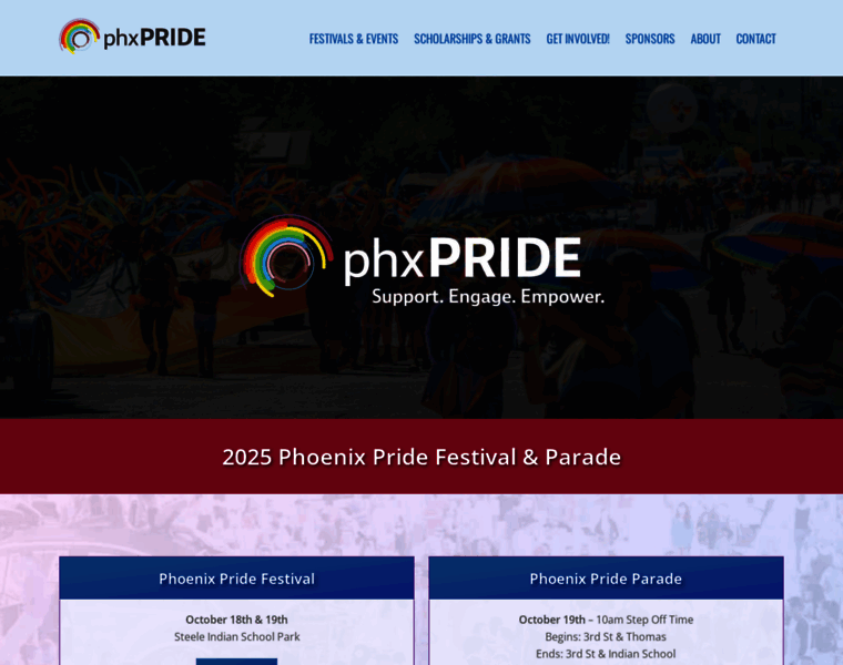 Phoenixpride.org thumbnail