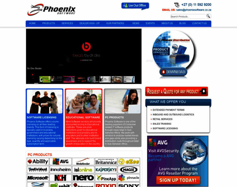 Phoenixsoftware.co.za thumbnail