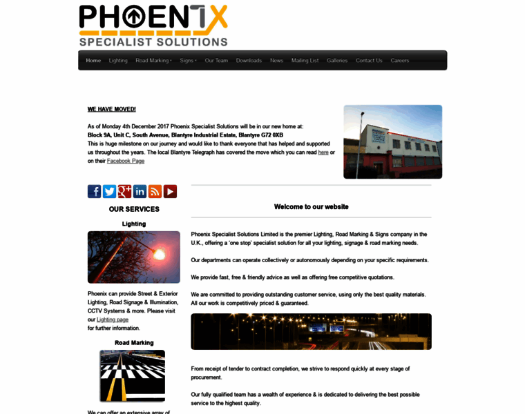 Phoenixss.co.uk thumbnail