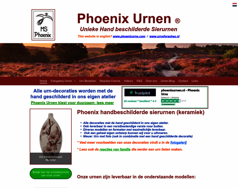 Phoenixurnen.nl thumbnail