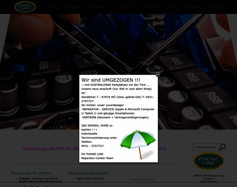 Phone-line.de thumbnail