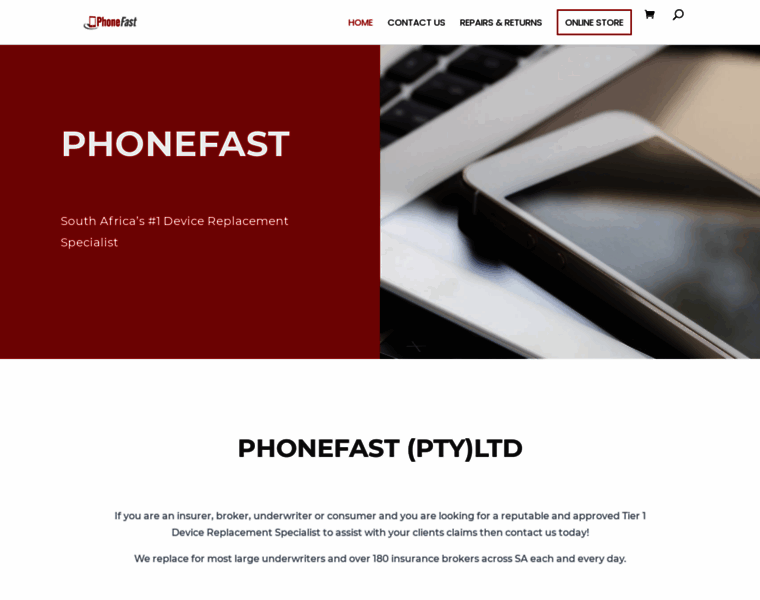 Phonefast.co.za thumbnail
