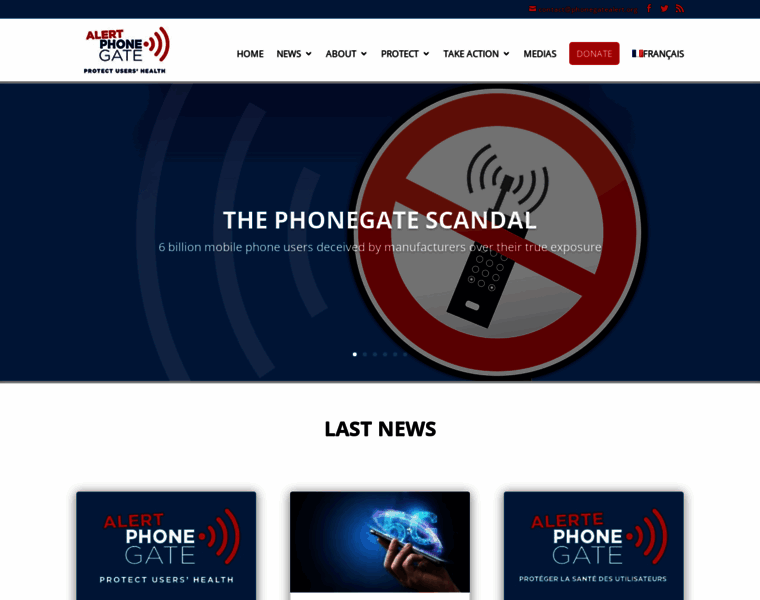 Phonegatealert.org thumbnail