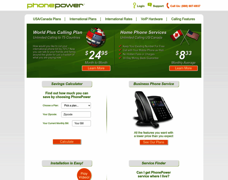 Phonepower.com thumbnail