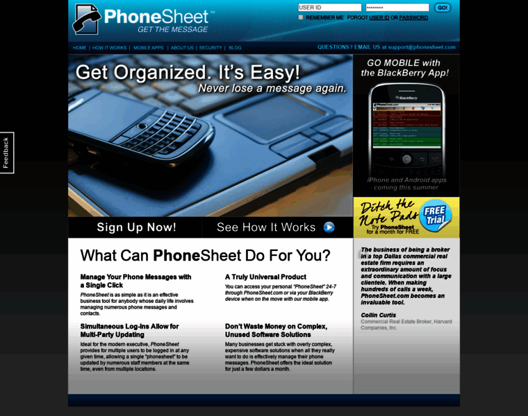 Phonesheet.com thumbnail