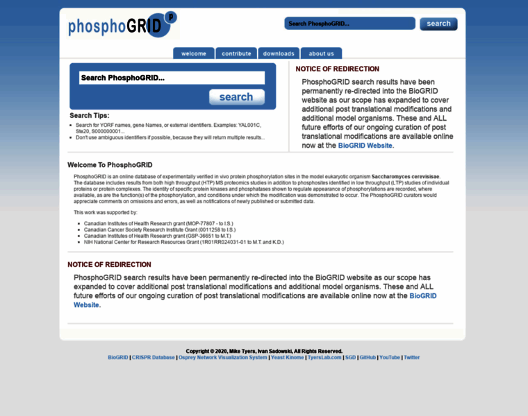 Phosphogrid.org thumbnail