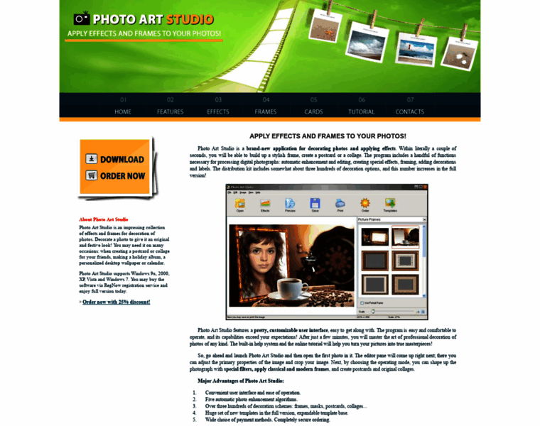 Photo-framing-software.com thumbnail