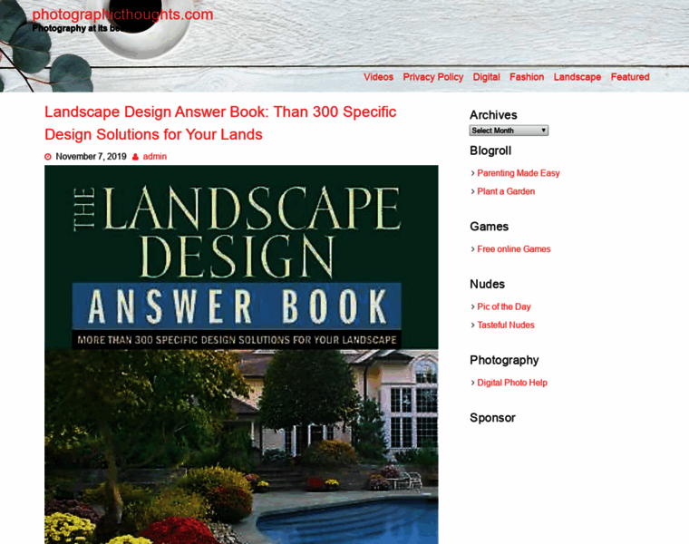 Photographicthoughts.com thumbnail