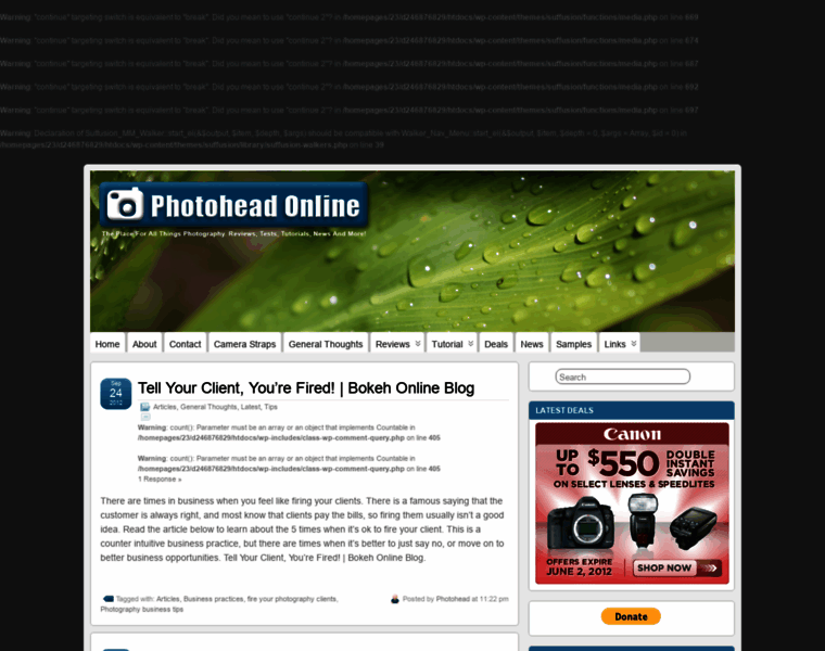 Photoheadonline.com thumbnail