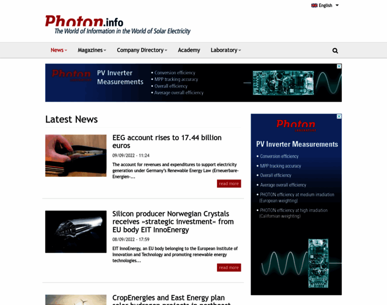Photon-magazine.com thumbnail