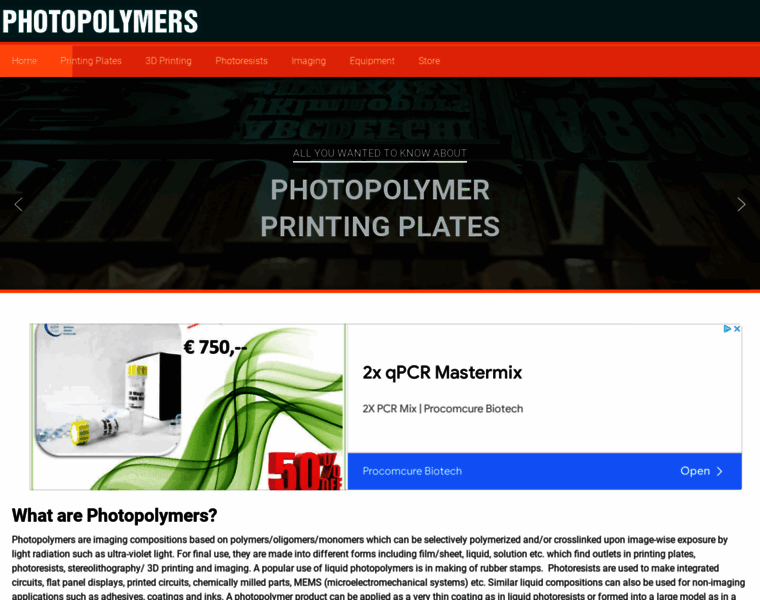 Photopolymer.com thumbnail