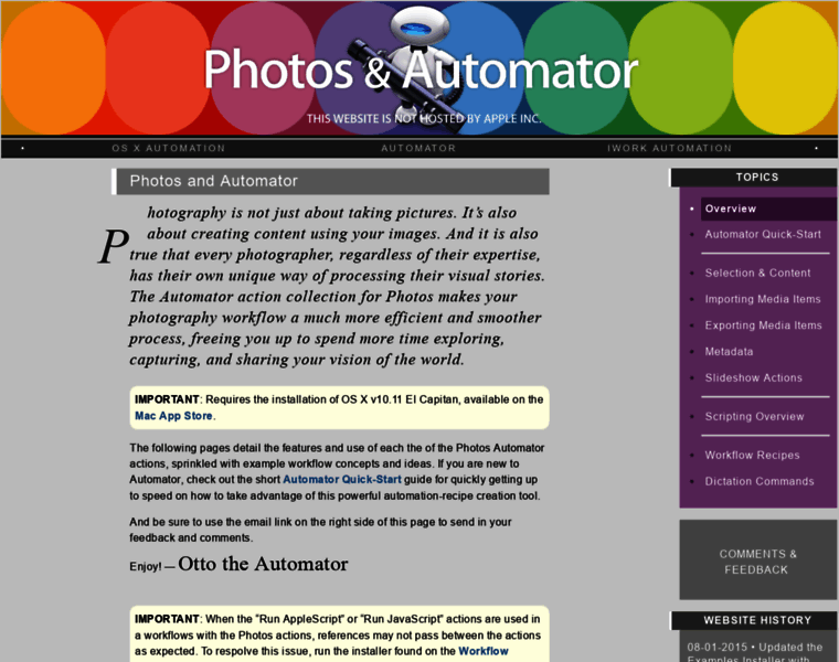 Photosautomation.com thumbnail