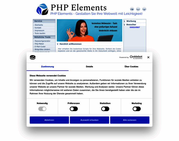 Php-elements.de thumbnail