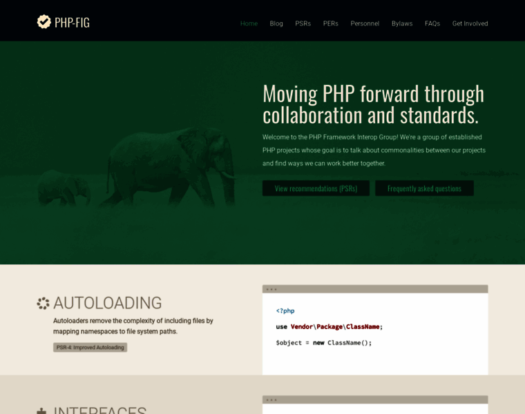 Php-fig.org thumbnail