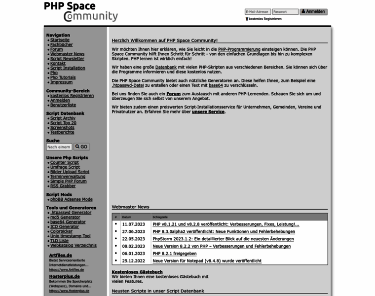 Php-space.info thumbnail