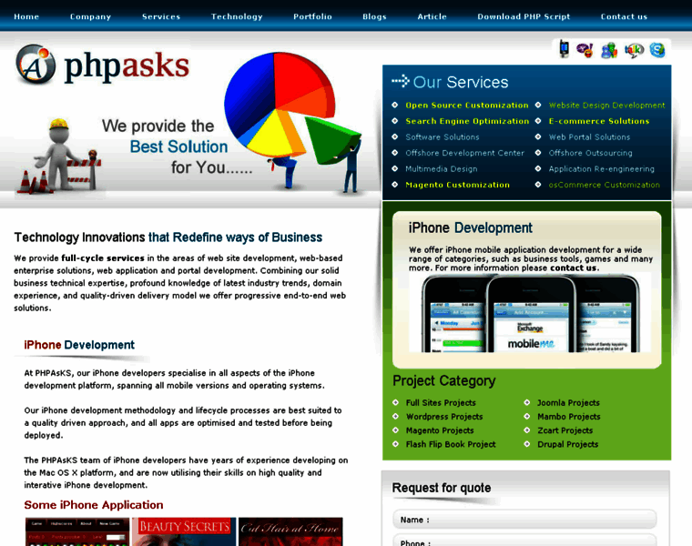 Phpasks.com thumbnail