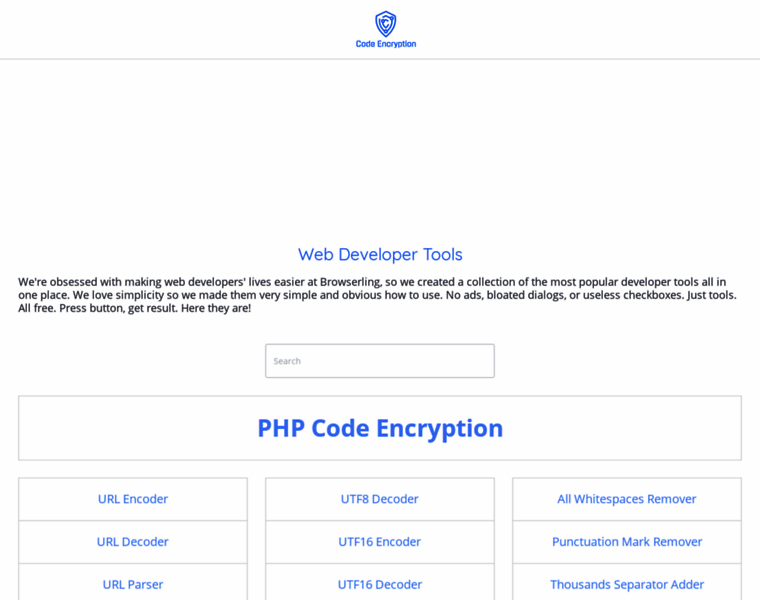 Phpcodeencryption.com thumbnail
