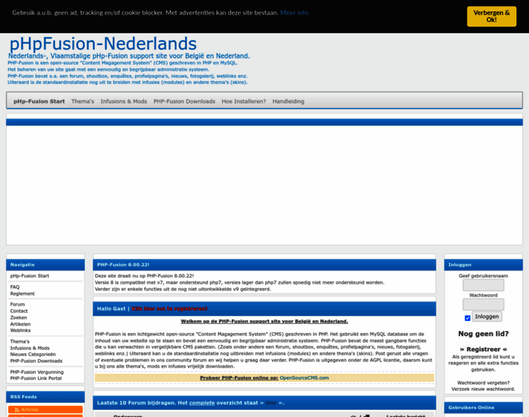 Phpfusion-nederlands.info thumbnail