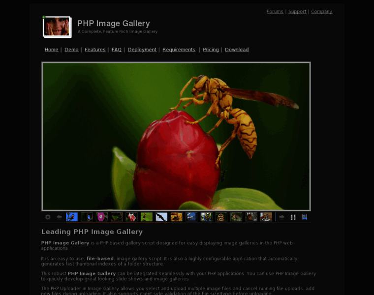 Phpimagegallery.com thumbnail