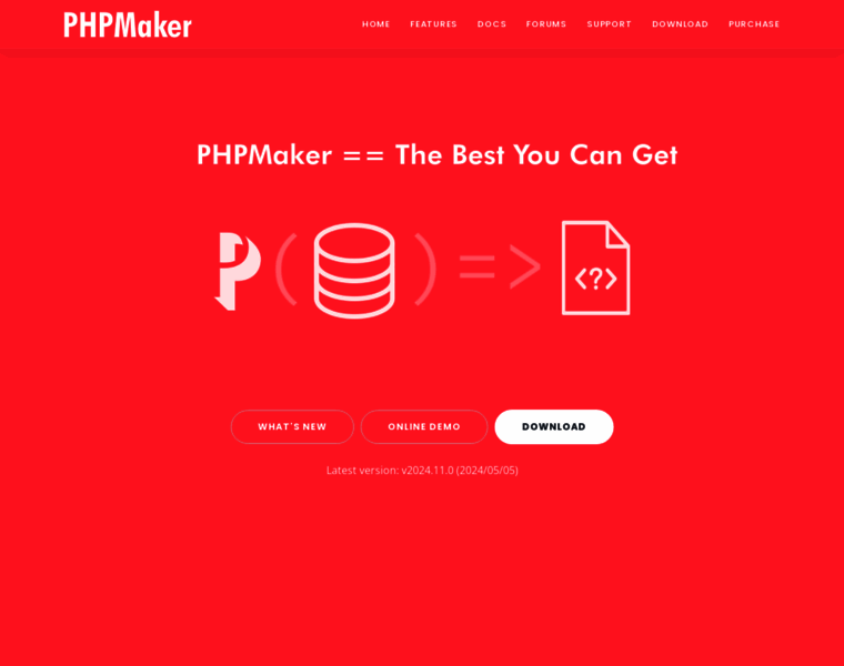 Phpmaker.dev thumbnail