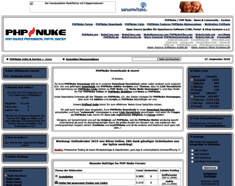 Phpnuke-service.de thumbnail