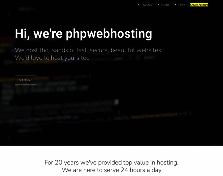 Phpwebhosting.com thumbnail