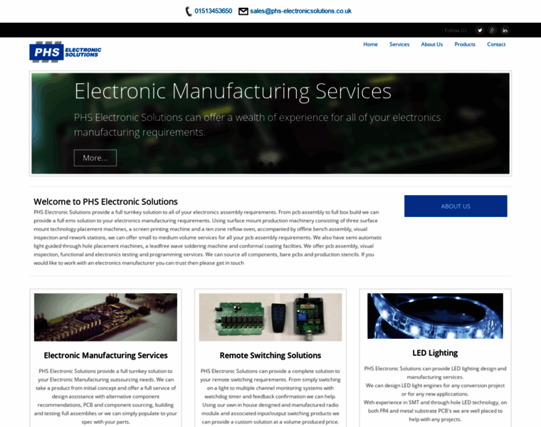 Phs-electronicsolutions.com thumbnail