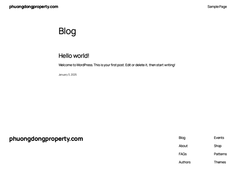 Phuongdongproperty.com thumbnail
